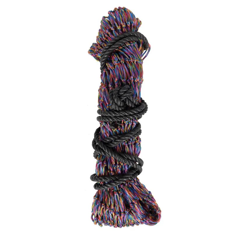 Hy Equestrian Slow Flow Lock-Knot Haynet - Rainbow