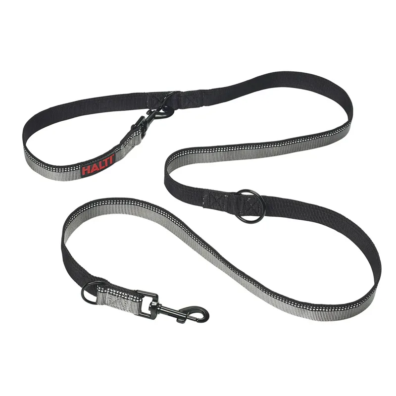 Halti Double Ended Dog Lead - Black