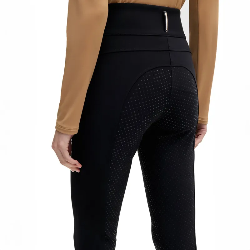 BOSS Equestrian Hailey Winter Full Grip Womens Breeches - Black-2