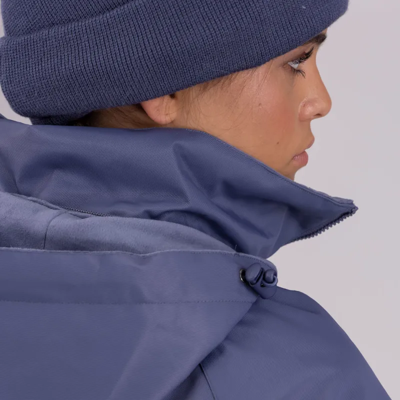 Aubrion Halcyon Ladies Mid Length Waterproof Jacket - Blue-4