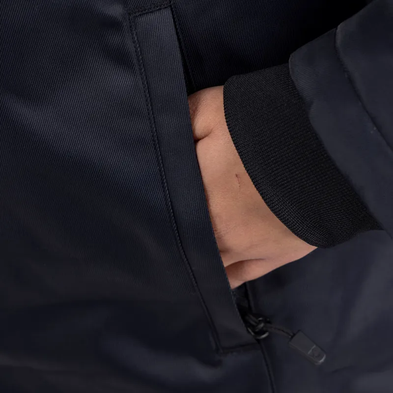 Aubrion Halcyon Ladies Mid Length Waterproof Jacket - Charcoal-8