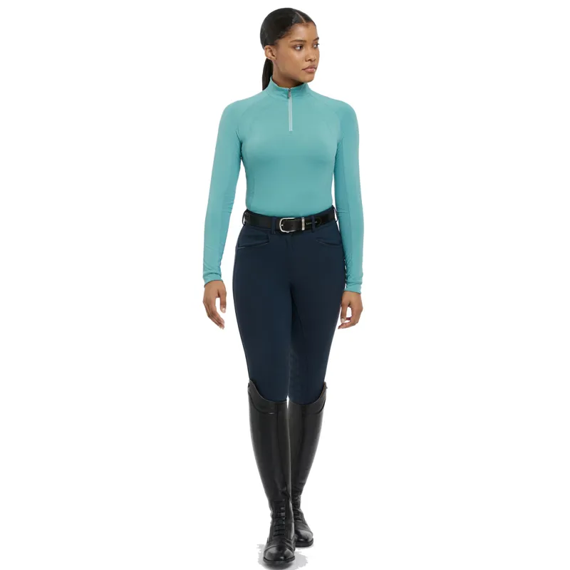 LeMieux Halle Ladies Lightweight Base Layer - Lagoon-11