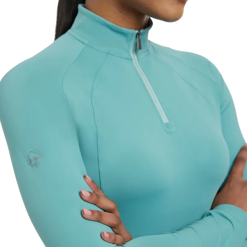 LeMieux Halle Ladies Lightweight Base Layer - Lagoon-8