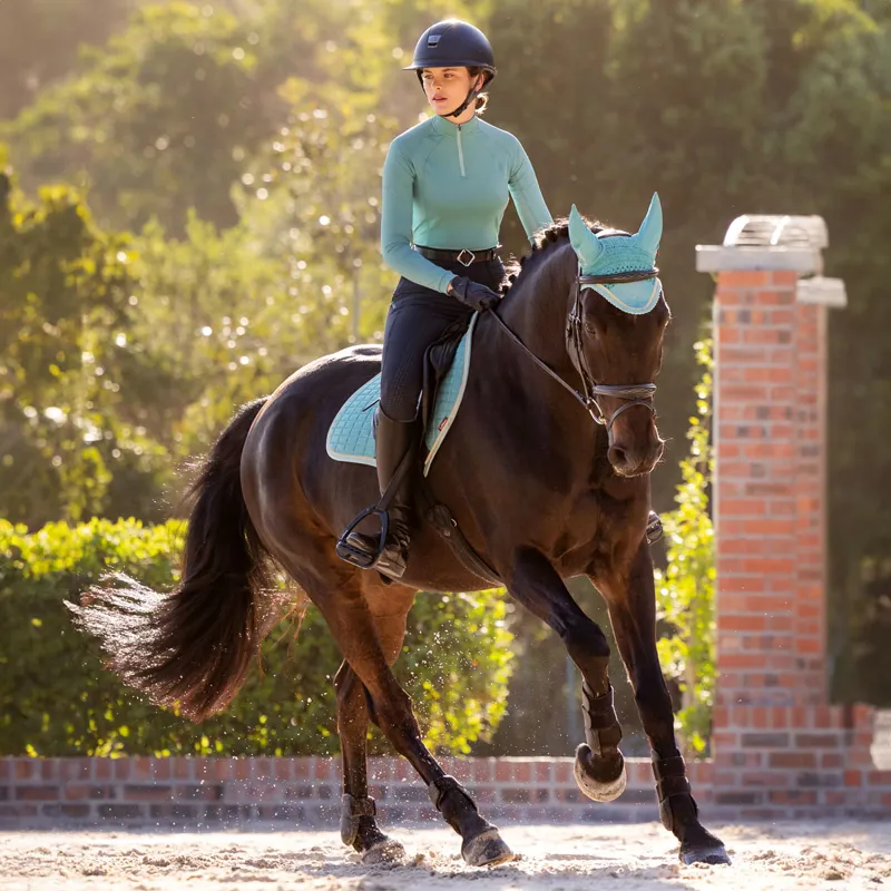 LeMieux Halle Ladies Lightweight Base Layer - Lagoon-5