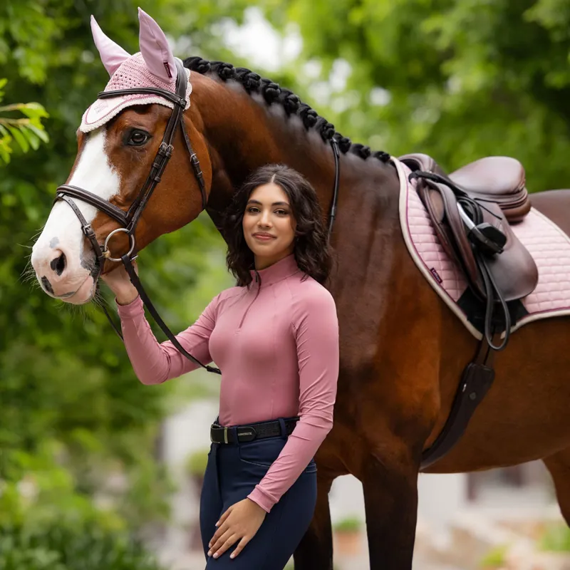 LeMieux Halle Ladies Lightweight Base Layer - Peony-6