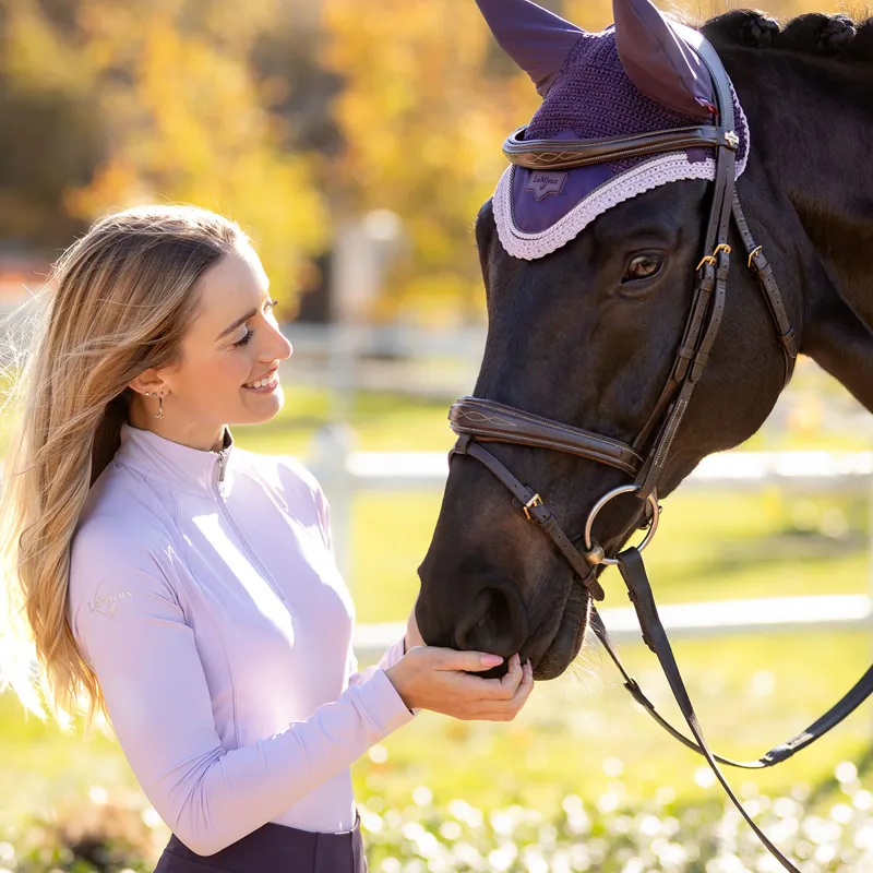 LeMieux Halle Ladies Lightweight Base Layer - Lilac-4