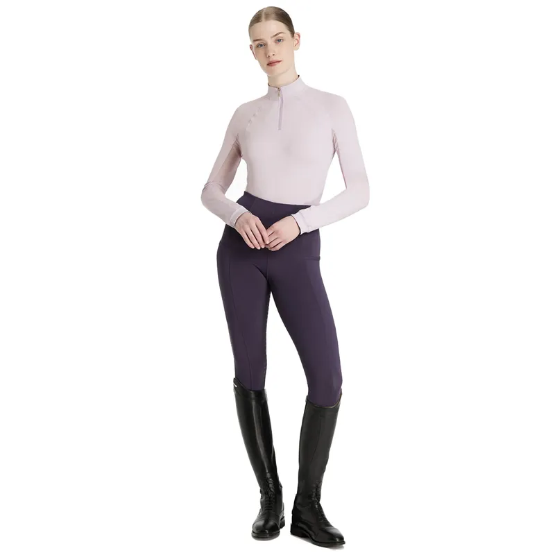 LeMieux Halle Ladies Lightweight Base Layer - Lilac-2