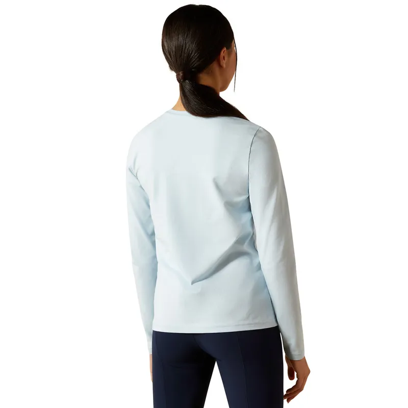 Ariat Happy Junior Girls Long Sleeve Tee - Skywalk-1