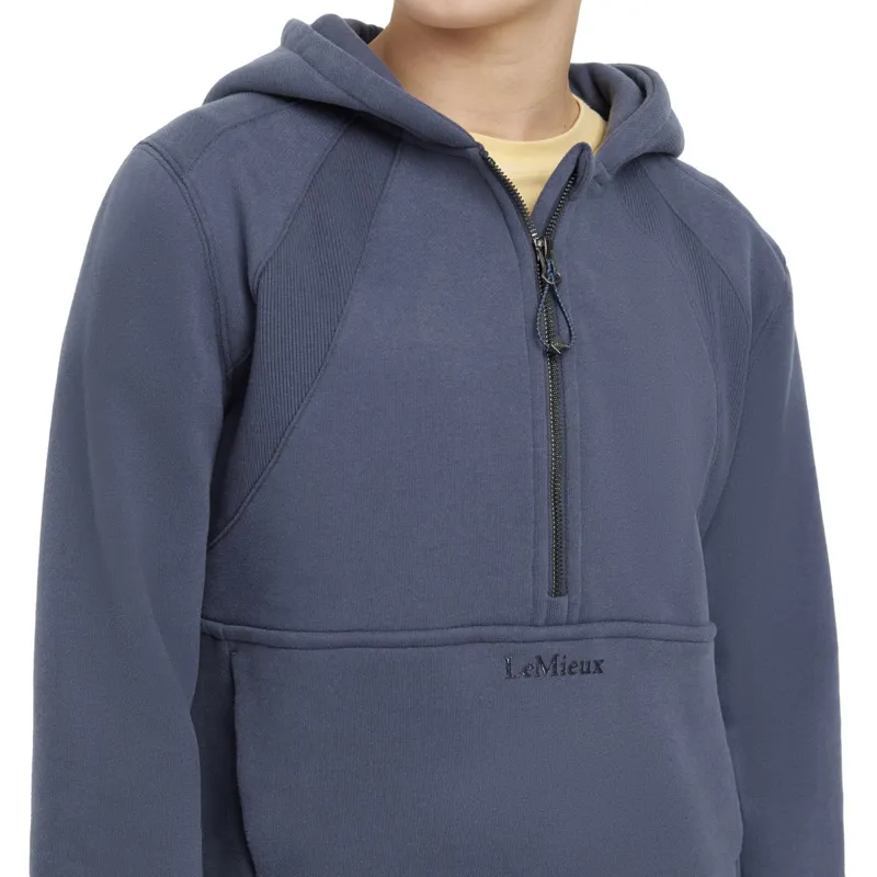 LeMieux Young Rider Harriet Pop Over Junior Hoodie - Dusk-3