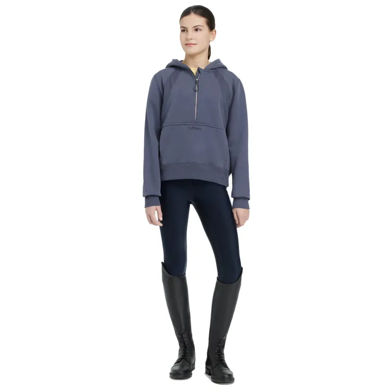LeMieux Young Rider Harriet Pop Over Junior Hoodie - Dusk-1