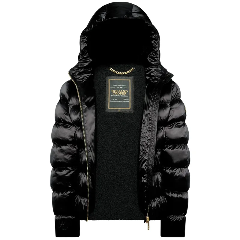 Holland Cooper Harrow Padded Womens Jacket - Deep Black-7