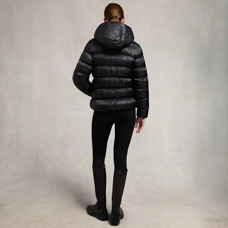 Holland Cooper Harrow Padded Womens Jacket - Deep Black-4