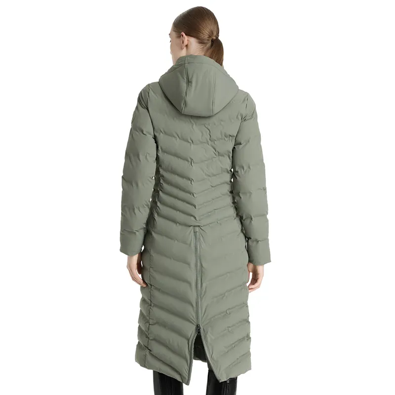 LeMieux Hayley Womens Water Resistant Longline Puffer Jacket - Rosemary-4