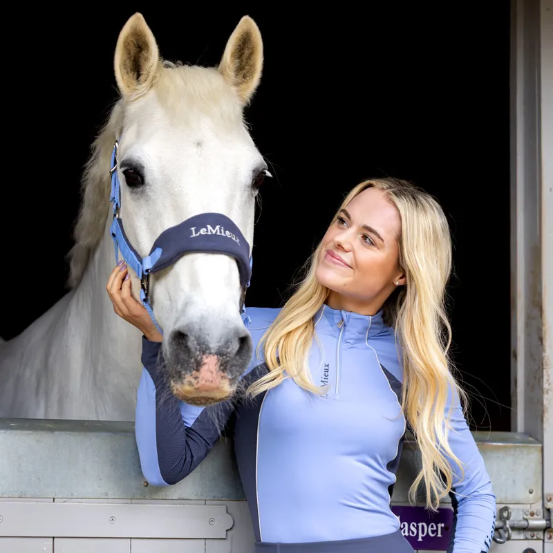 LeMieux x This Esme Vogue Headcollar - Corn Blue-1