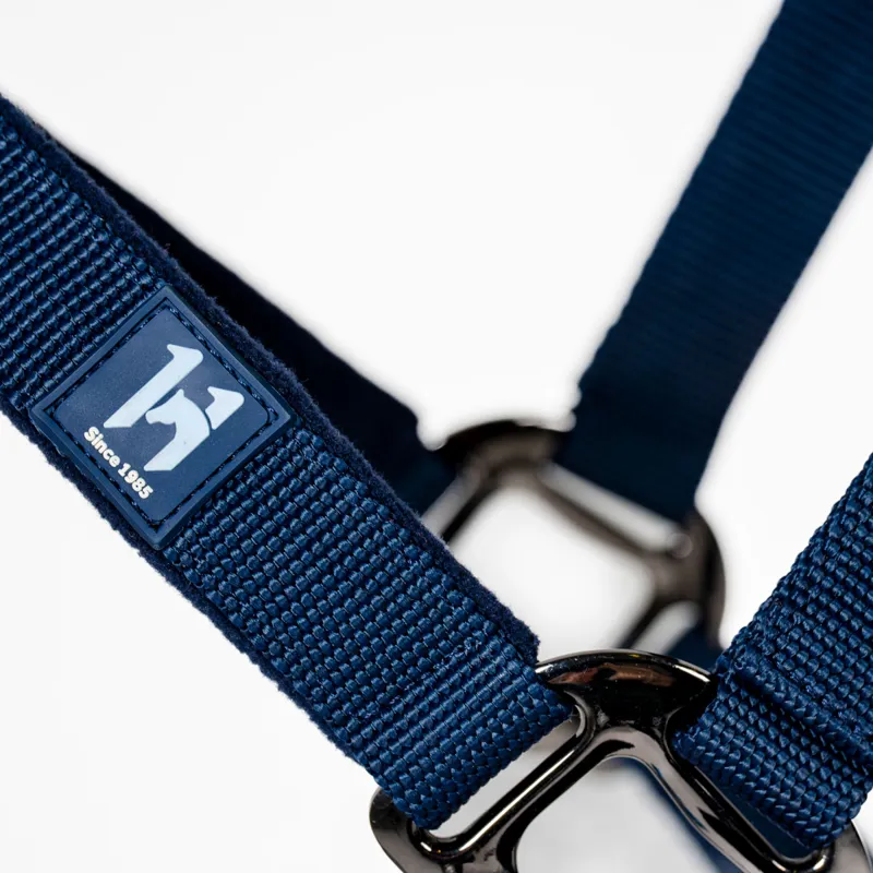 Horseware Newmarket Headcollar and Lead Rope - Witney Navy-3