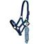 Horseware Newmarket Headcollar and Lead Rope - Witney Navy