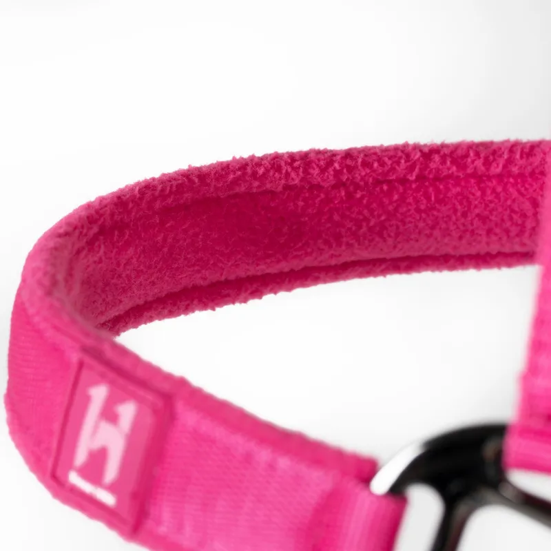 Horseware Newmarket Headcollar and Lead Rope - Witney Pink-1