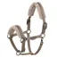 Eskadron Platinum Double Pin Faux Fur Headcollar - Smokey Taupe