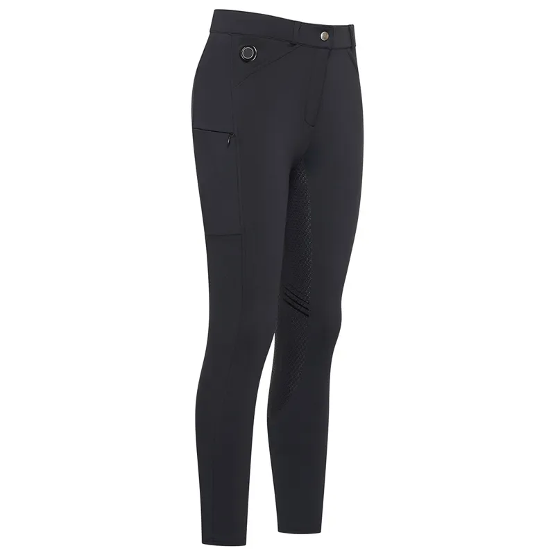 Imperial Riding Heated Full Grip Womens Breeches - Black-1