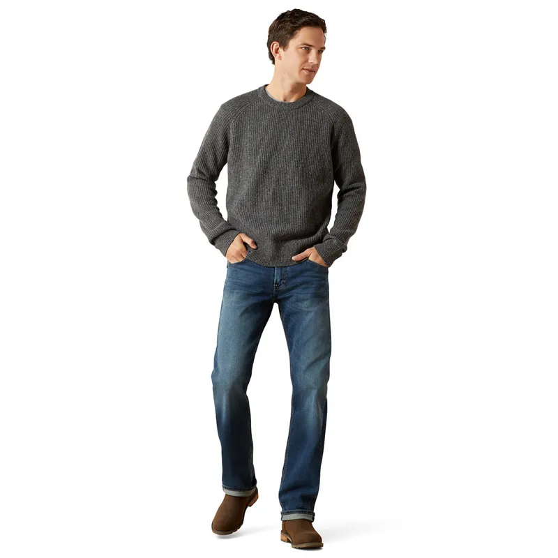 Ariat Country Heddon Mens Sweater - Charcoal-4