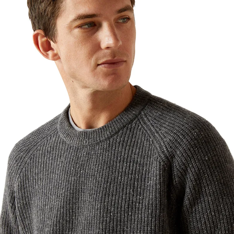 Ariat Country Heddon Mens Sweater - Charcoal-3