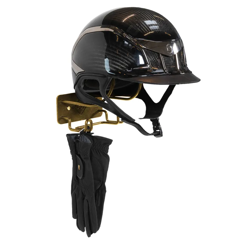 Grooming Deluxe Hat Holder with Hooks - Gold-1