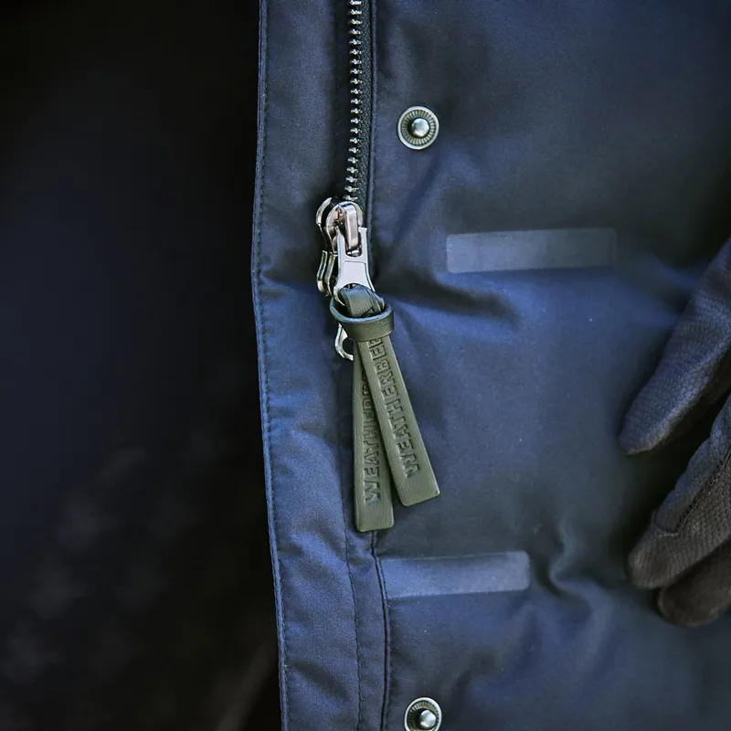 WeatherBeeta Helsinki Heat Seal Ladies Quilted Jacket - Navy Iris-3