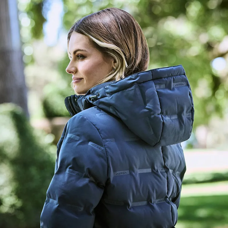 WeatherBeeta Helsinki Heat Seal Ladies Quilted Jacket - Navy Iris-7