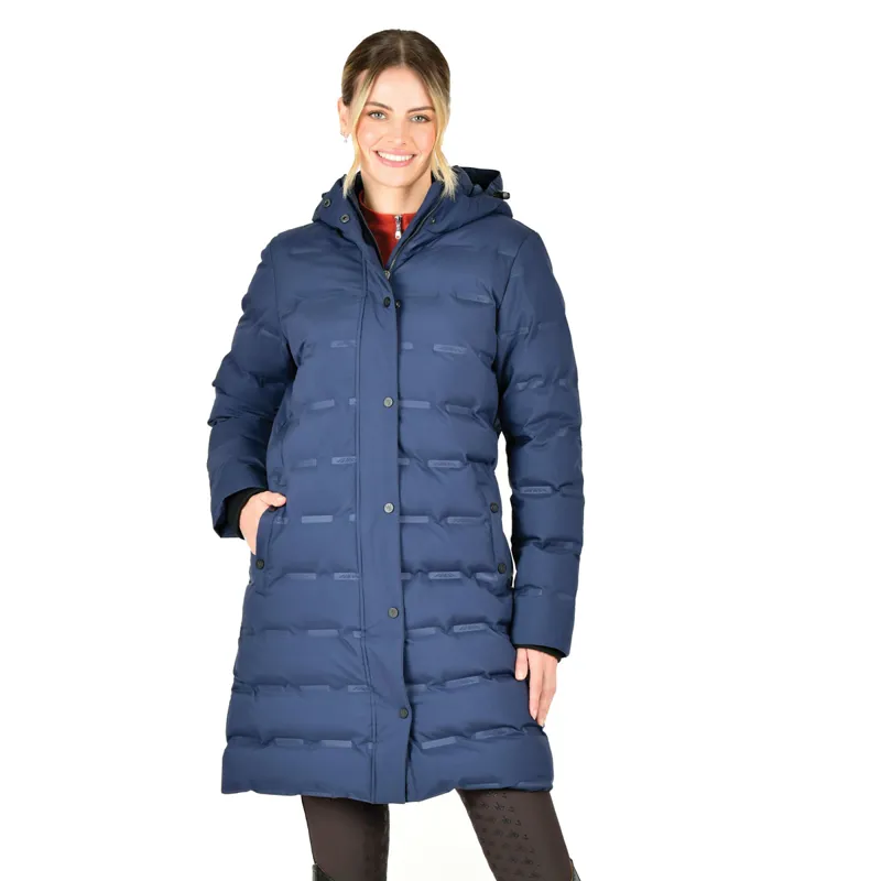 WeatherBeeta Helsinki Heat Seal Ladies Quilted Jacket - Navy Iris