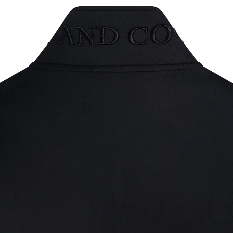 Holland Cooper Henley Training Womens Quarter Zip - Black-4
