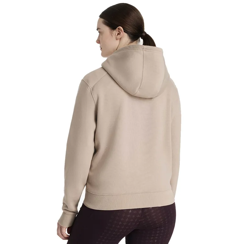 LeMieux Henrietta Womens 1/2 Zip Hoodie - Almond-5