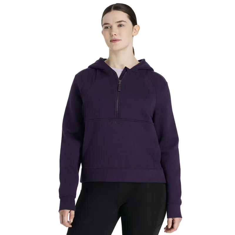 LeMieux Henrietta Womens 1/2 Zip Hoodie - Juniper
