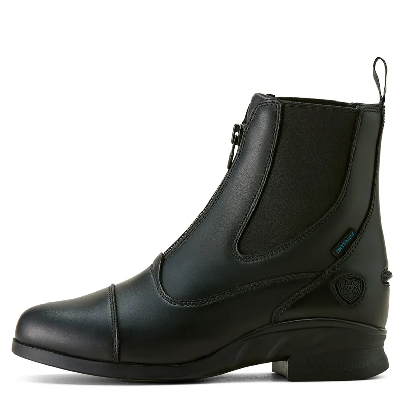 Ariat Heritage Zip Waterproof Womens Paddock Boots - Black-5