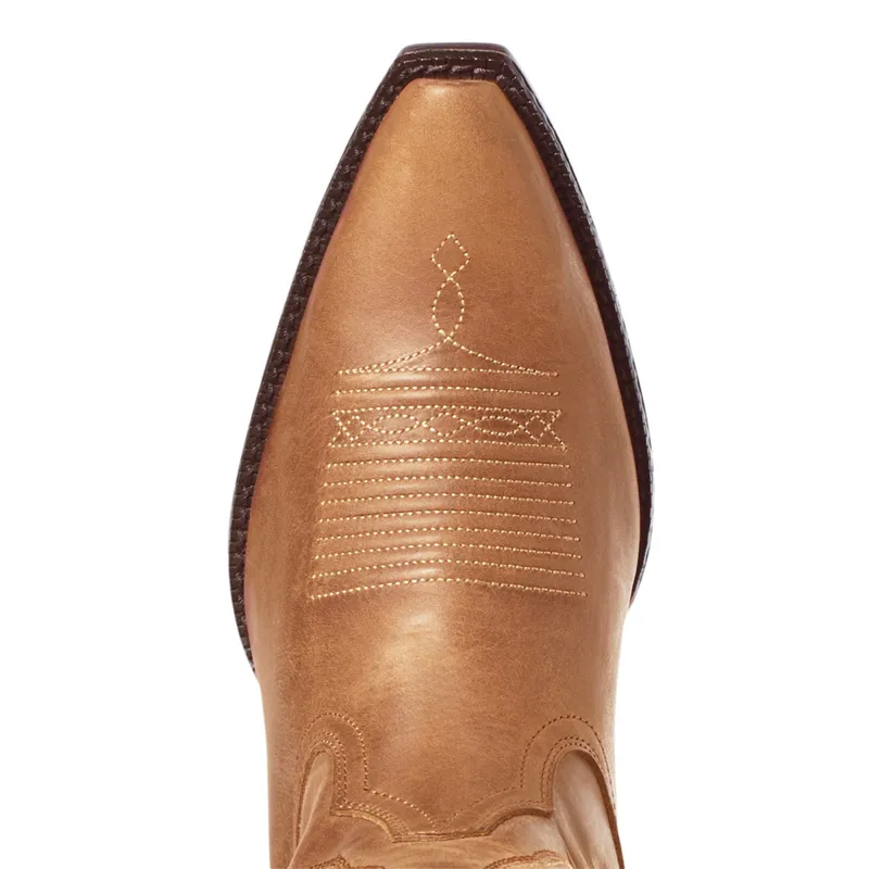 Ariat Womens Heritage X Toe StretchFit Western Boots - Brown-3