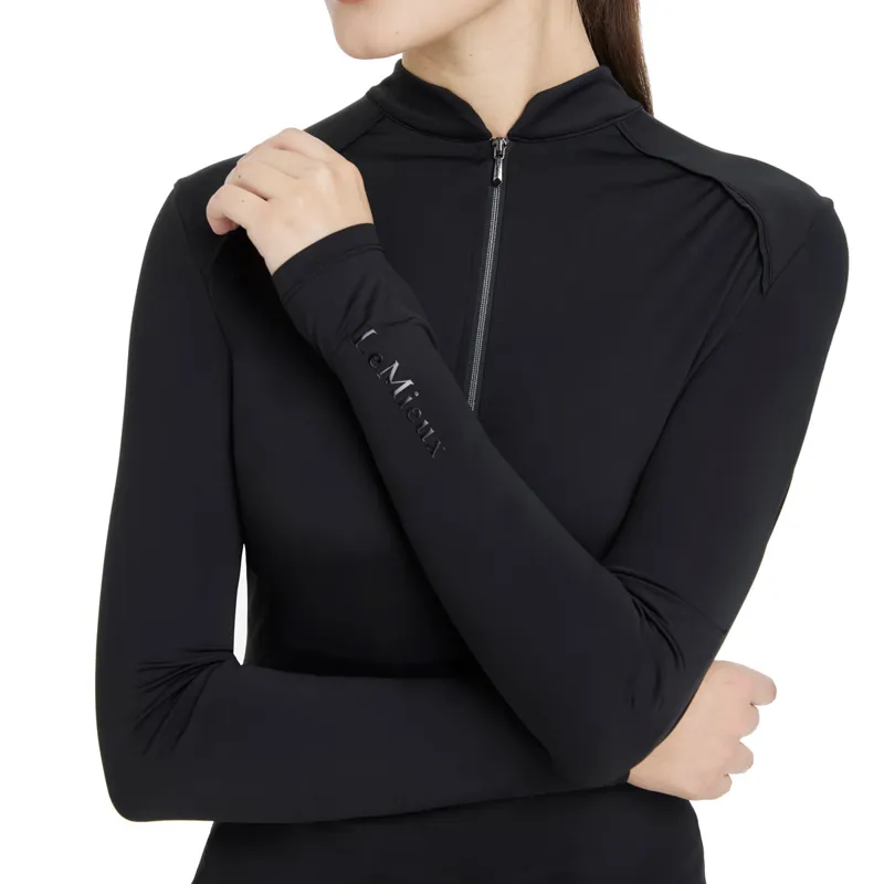 LeMieux Heyden Lightweight Base Layer - Black-4
