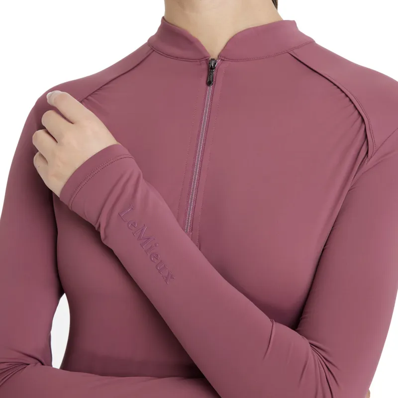 LeMieux Heyden Lightweight Base Layer - Rosewood-3