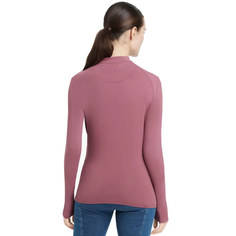 LeMieux Heyden Lightweight Base Layer - Rosewood-2