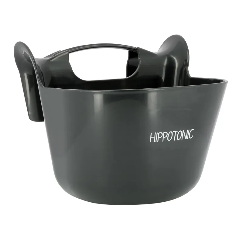 Hippo-Tonic Portable Manger Door Feeder - Black