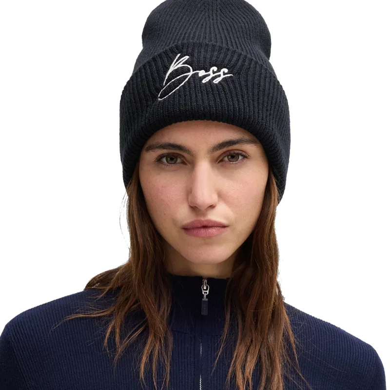 BOSS Equestrian High Cuff Beanie - Sky Captain-2