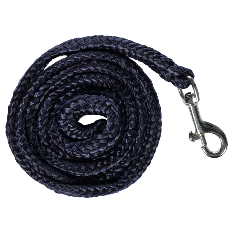 HKM Hobby Horse Basic Headcollar and Lead Rope - Dark Blue-2
