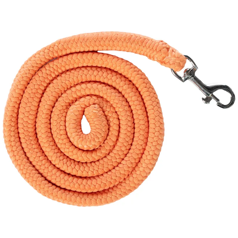 HKM Hobby Horse Basic Headcollar and Lead Rope - Orange-2