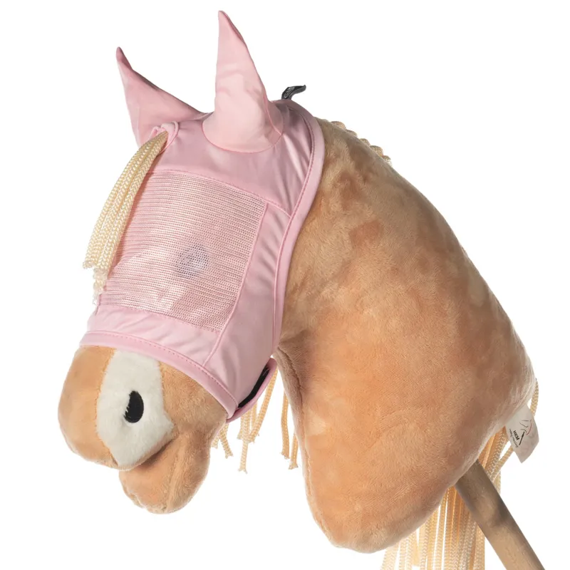 HKM Hobby Horse Fly Mask - Rose