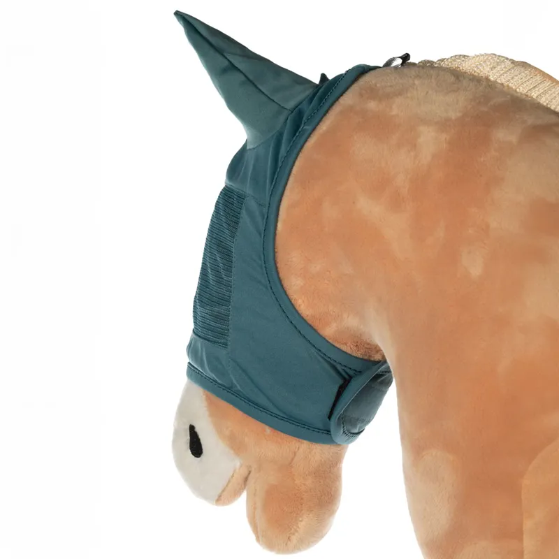 HKM Hobby Horse Fly Mask - Turquoise-3