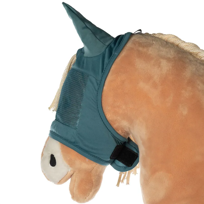 HKM Hobby Horse Fly Mask - Turquoise-2