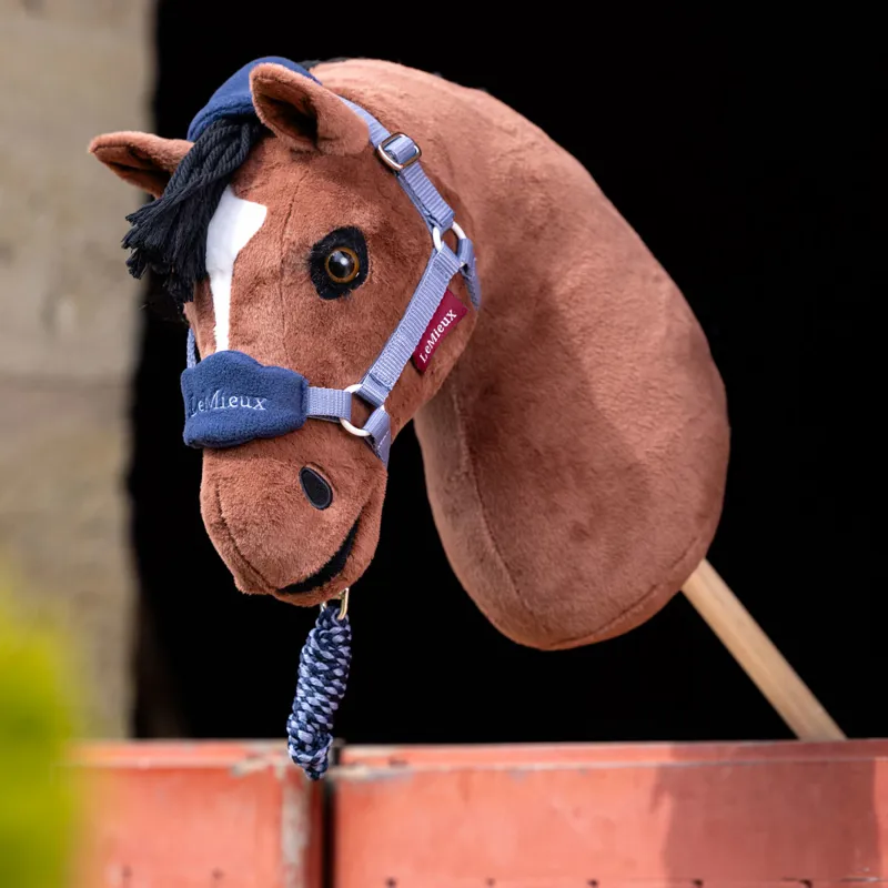 LeMieux Hobby Horse Vogue Headcollar - Jay Blue-1