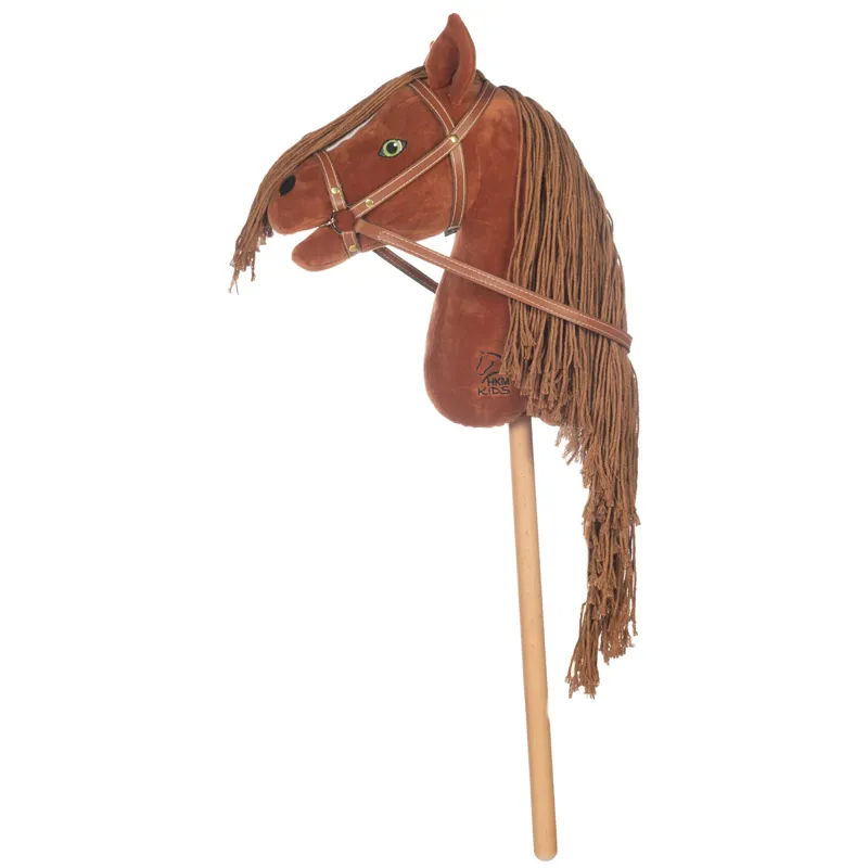 HKM Mini Hobby Horse - Redbrown-1