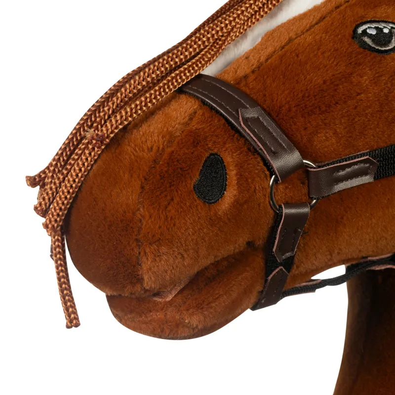 HKM Premium Hobby Horse - Chestnut-4