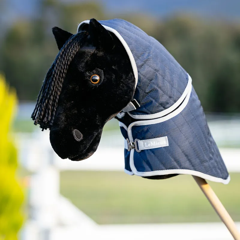 LeMieux Hobby Horse Stable Rug - Navy-1