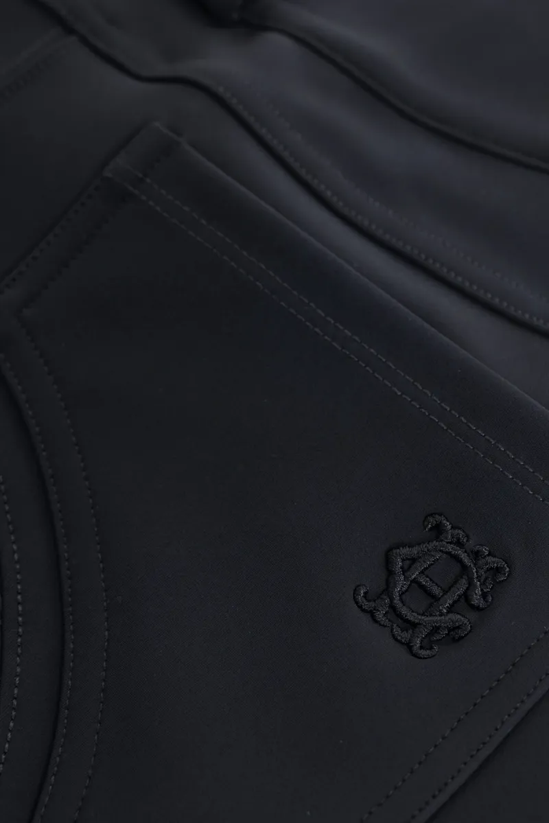 Holland Cooper Chiltern Contour Womens Breeches - Ink Navy-3