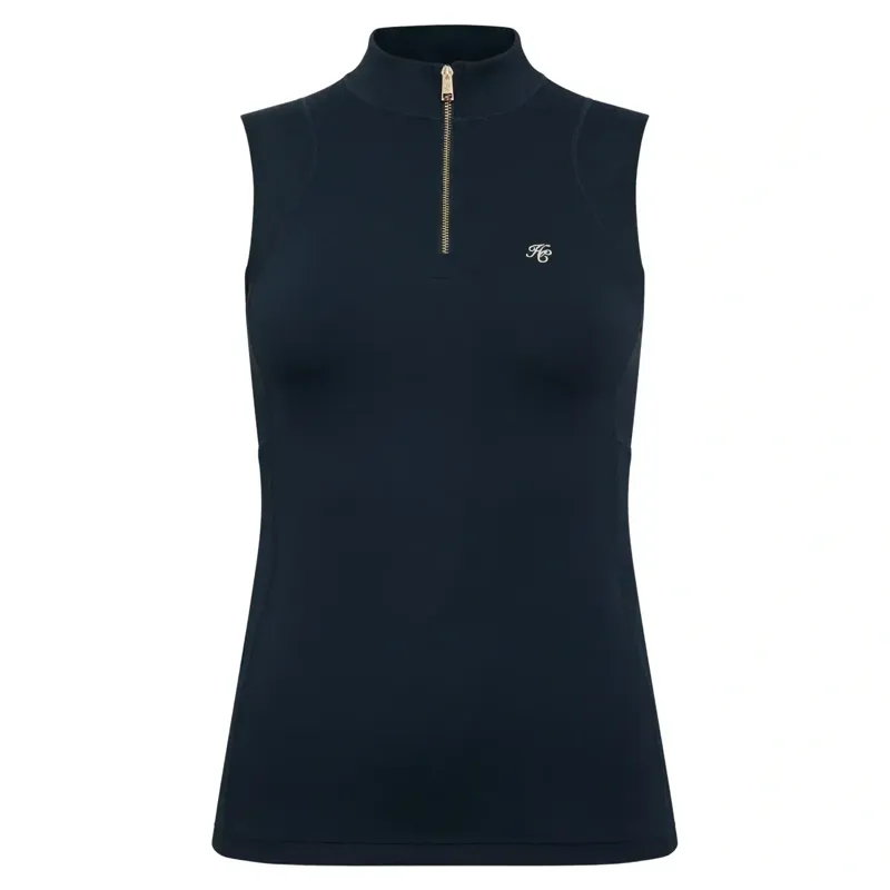 Holland Cooper Chiltern Womens Sleeveless Base Layer - Ink Navy-3